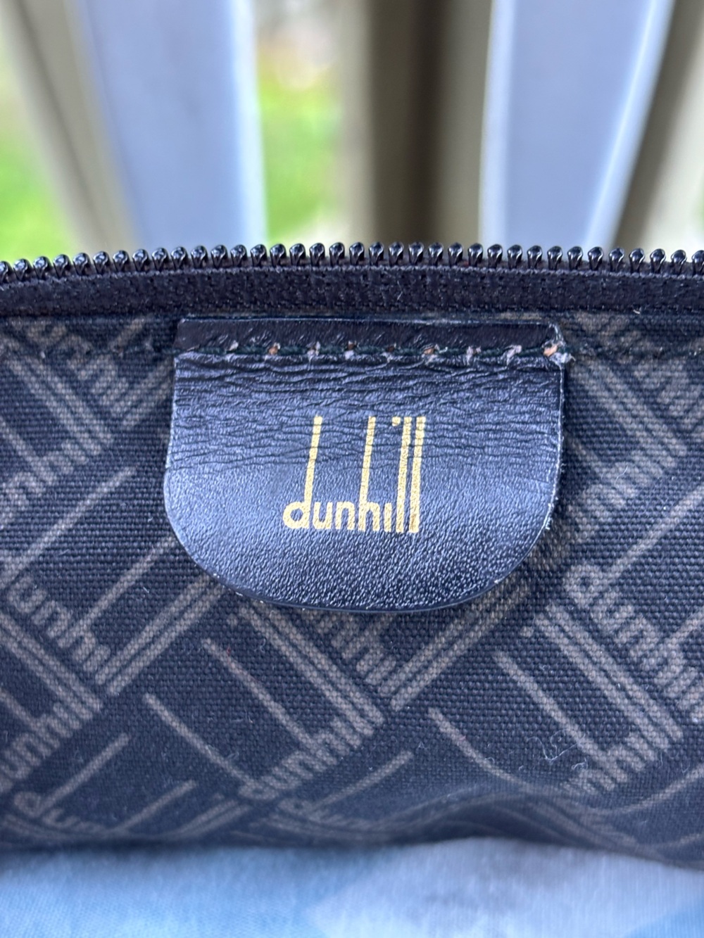 Dunhill Black Leather Travel Duffle & Bifold Long Wallet - Picture 6 of 8